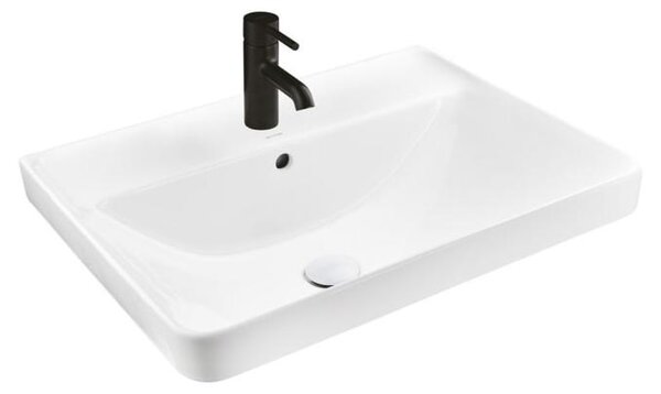 Lavabo da bagno OLTENS Kolma, dimensioni 60 x 47,5 cm, con tecnologia SmartClean