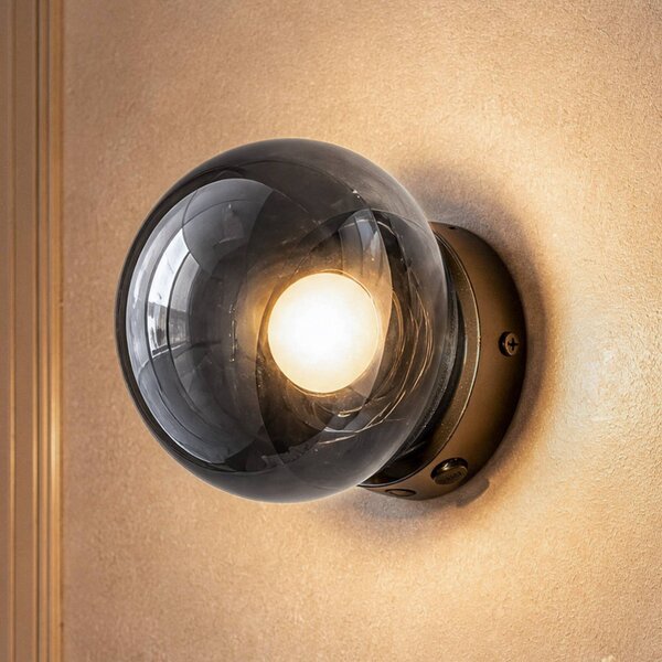 OSRAM Applique da parete Decor Satellite, dimmerabile, Alluminio / Grigio / Zincato, Soggiorno / Sala da pranzo, Vetro, Moderno, Applique