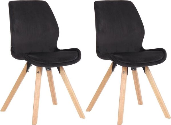 Set di 2 sedie da pranzo - sedie da cucina - seduta confortevole