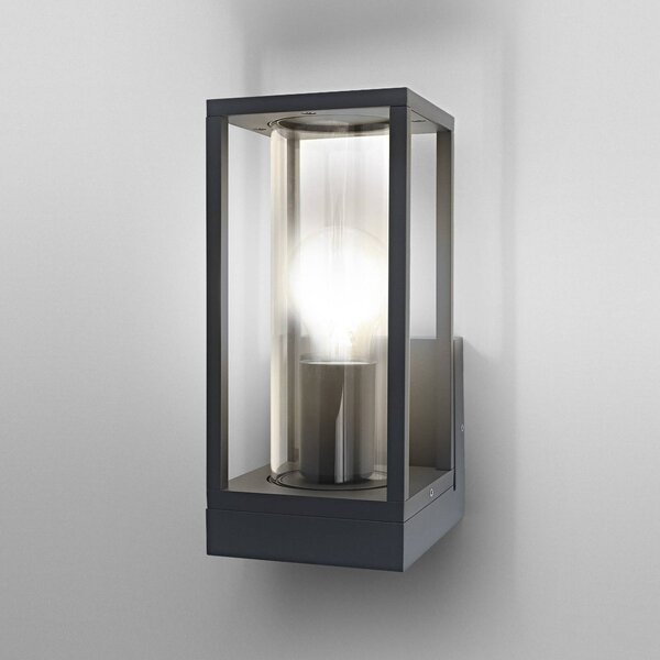 OSRAM Applique da esterni ENDURA CLASSIC FRAME, dimmerabile, Alluminio / Grigio / Zincato, Alluminio, Moderno, Applique da esterni