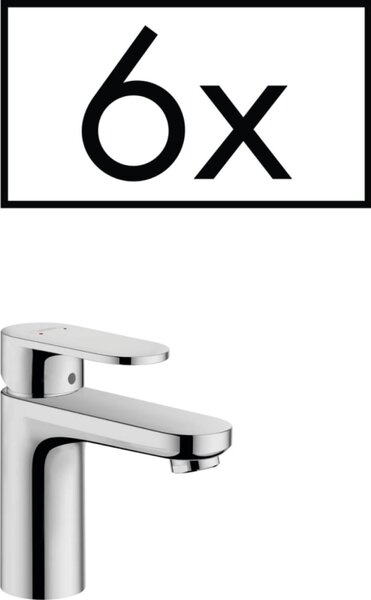 Hansgrohe Vernis miscelatore per lavabo 89 con cassetta di scarico 6 cromo