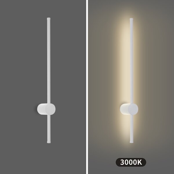 Brilagi - Applique da esterno AURA LED/12W/230V 3000K IP54 65 cm bianco CRI 90