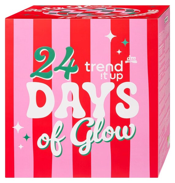 Trend !t up Calendario dell'Avvento 2026 Days of Glow – Set di make-up da 24 pezzi
