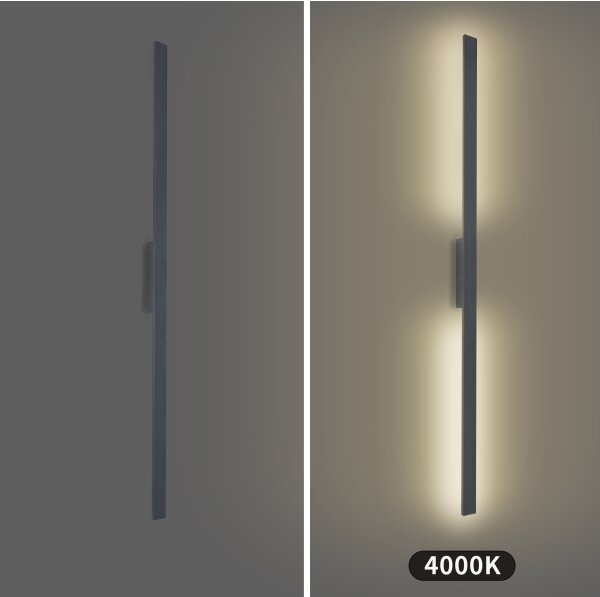 Brilagi - Applique LED da esterno LUNA LED/30W/230V 4000K IP65 150 cm antracite CRI 90