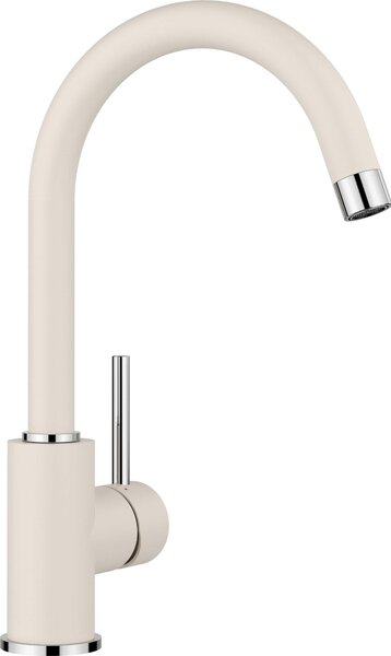 Blanco Mida - Miscelatore per lavello, bianco morbido/cromo 526966