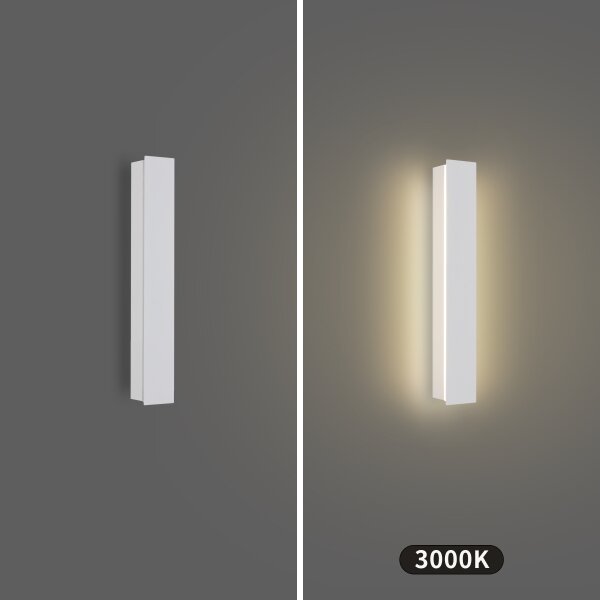 Brilagi - Applique da esterno LINEAR LED/8W/230V 3000K IP65 30 cm bianco CRI 90