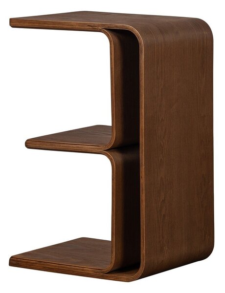 Tavolino con effetto noce 32x40 cm Frey – WOOOD
