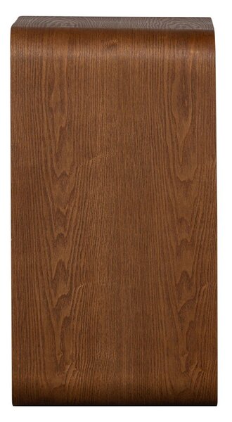 Tavolino con effetto noce 32x40 cm Frey – WOOOD