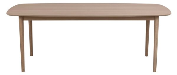 Tavolo da pranzo pieghevole con piano in rovere 210x100 cm Aston - Actona