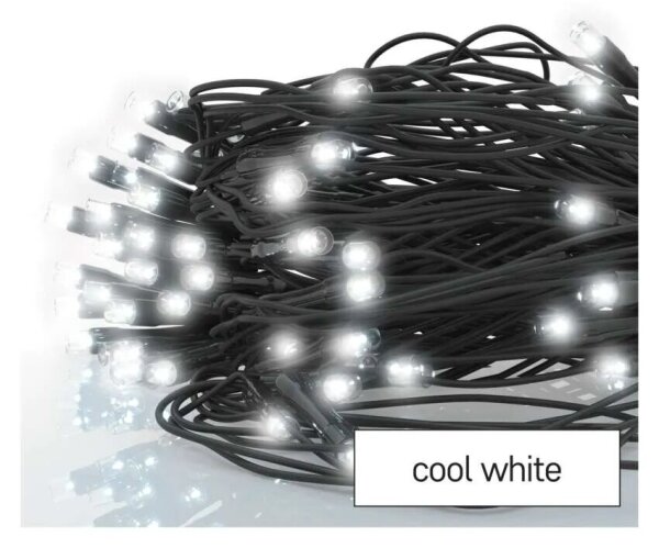 Catena LED natalizia da esterno 160xLED/2x1,5m IP44 bianco freddo