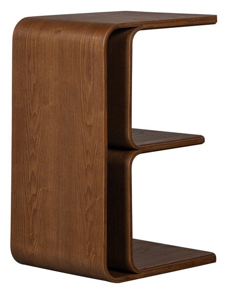 Tavolino con effetto noce 32x40 cm Frey – WOOOD