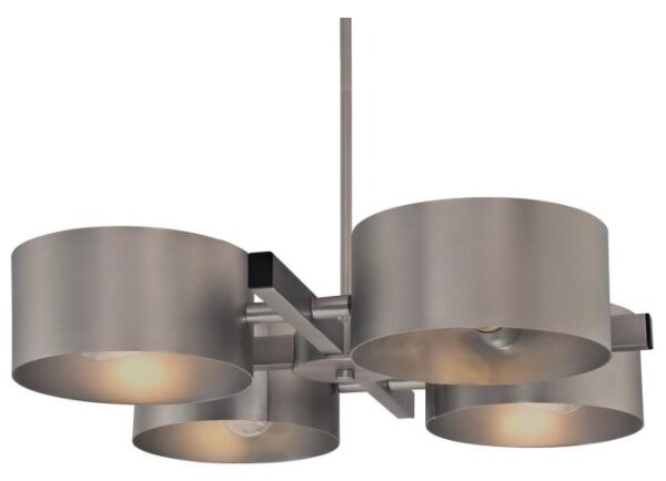 Westinghouse 6368740 - Lampadario a stelo ZARO 4xE27/60W/230V