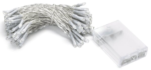 Aigostar - catena luminosa natalizia a LED 100xLED/3xAA 10,3m bianco freddo