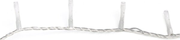 Aigostar - LED catena luminosa natalizia da esterno 100xLED/8 funzioni 5,3m IP44 bianco caldo