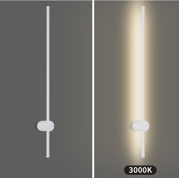 Brilagi - AURA Applique per esterni LED/20W/230V 3000K IP54 97 cm bianca CRI 90