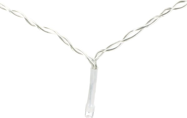 Aigostar - Catena luminosa natalizia LED per esterni 120 LED/8 funzioni 6x0,6 m IP44 multicolore + telecomando
