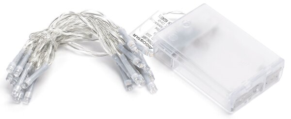 Aigostar - Catena luminosa natalizia a LED 20xLED/3xAA 2,3m multicolore