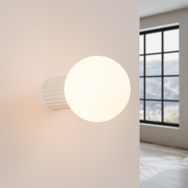 Lampada da parete color crema ø 12 cm Orbital – Sollux