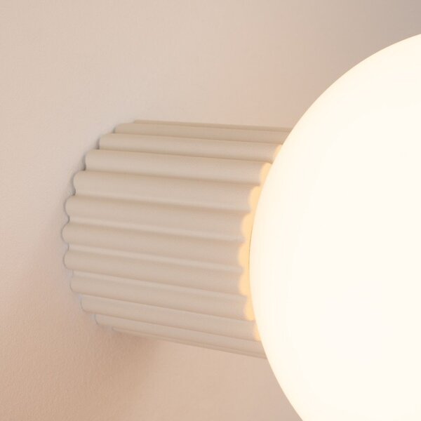 Lampada da parete color crema ø 12 cm Orbital – Sollux