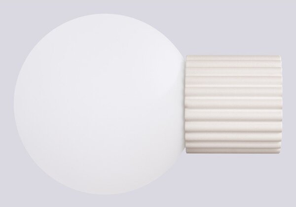 Lampada da parete color crema ø 12 cm Orbital – Sollux