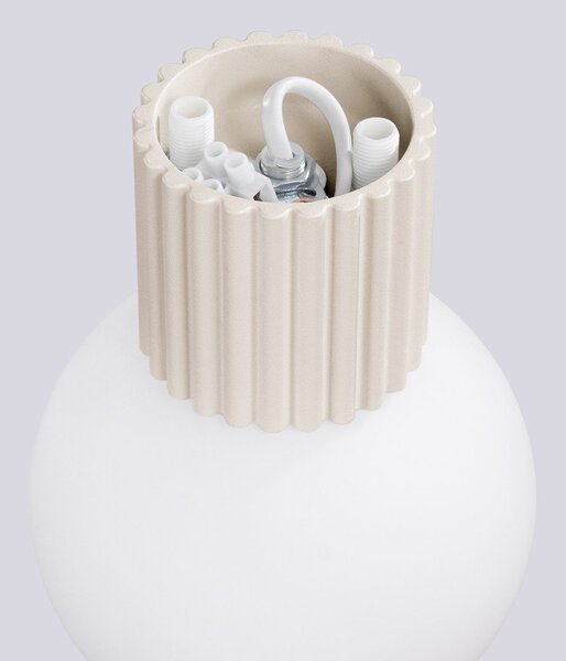 Lampada da parete color crema ø 12 cm Orbital – Sollux