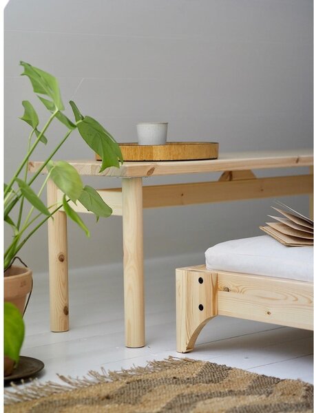 Panchina in colore naturale Pace - Karup Design