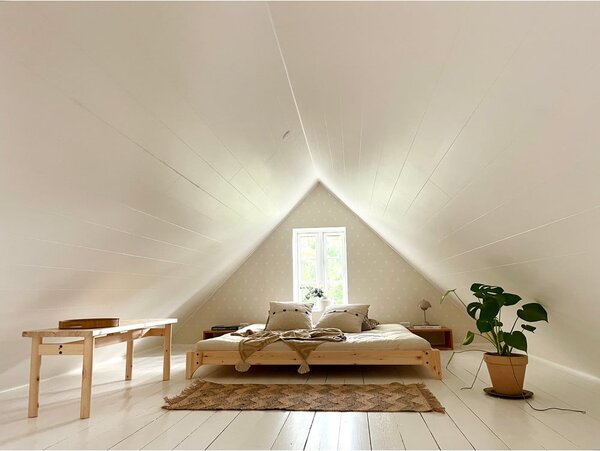 Panchina in colore naturale Pace - Karup Design