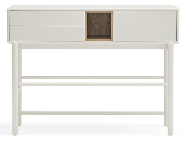 Tavolo consolle color crema 35x120 cm Corvo – Teulat