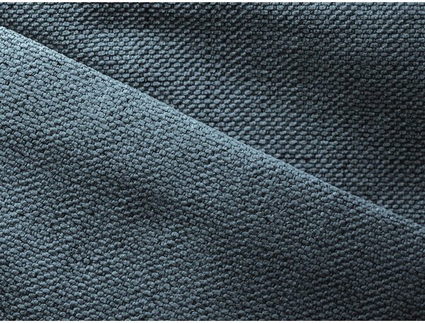 Divano angolare azzurro allungabile/con contenitore (con penisola a destra/con chaise lounge) Kapua – Makamii