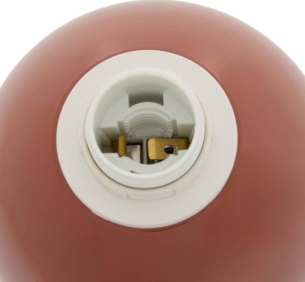 Atmosphera - Lampada da tavolo LITO 1xE14/6W/230V rossa
