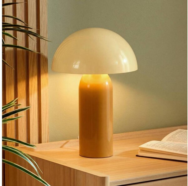 Atmosphera - Lampada da tavolo LITO 1xE14/6W/230V arancione