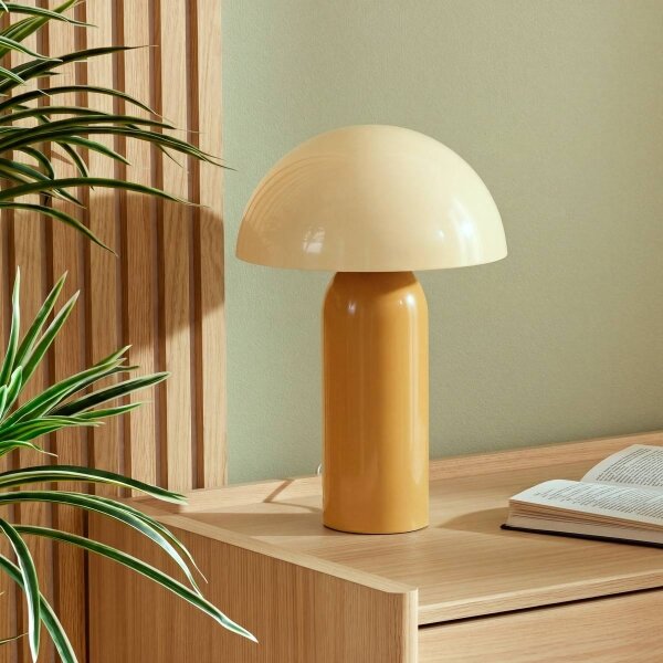 Atmosphera - Lampada da tavolo LITO 1xE14/6W/230V arancione