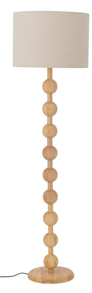 Lampada da terra in colore naturale con paralume in tessuto (altezza 154,5 cm) Giacoma - Bloomingville