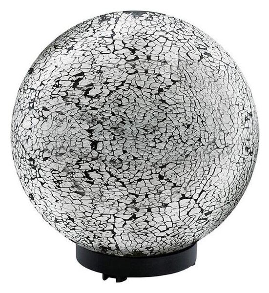 EGLO 91638 - Lampada da esterno TERRALUNA 1 1xE27/18W nera / bianca IP44
