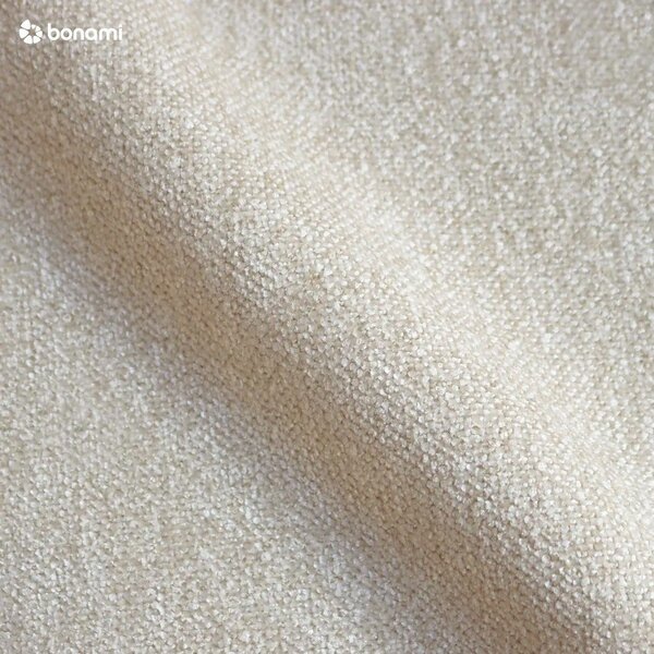 Letto matrimoniale imbottito beige con contenitore con rete inclusa 180x200 cm Myra Bold – Bonami Selection