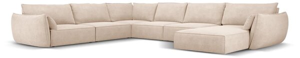 Divano angolare beige (angolo sinistro) Vanda - Mazzini Sofas
