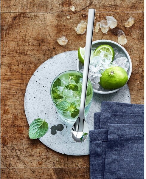 Set di cucchiai a manico lungo grigio in acciaio inox 6 pz Nuova – WMF