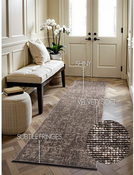 Passatoia beige 80x250 cm Prisma – Elle Decoration
