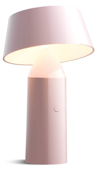 MARSET Bicoca da tavolo LED batteria rosa pallido