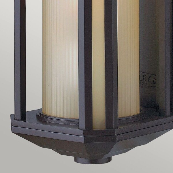 Quintiesse QN-CASTELLE-M-BZ - Applique da esterno CASTELLE M 1xE27/60W/230V IP44 nero