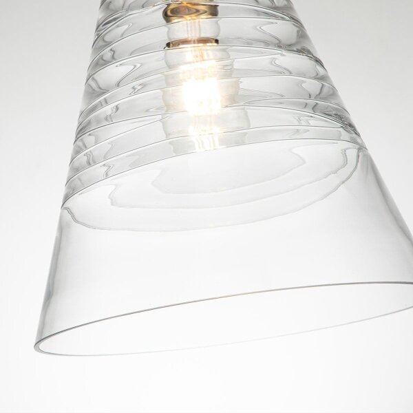Quintiesse QN-ELMORE-P-BBS - Lampadario a catena ELMORE 1xE27/60W/230V dorato