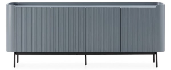 Cassettiera blu polveroso 200x80x40 cm Willa – MOME