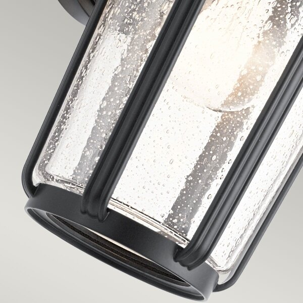 Quintiesse QN-FAIRFIELD-M-BK-Ven lampada da esterno FAIRFIELD M 1xE27/60W/230V IP44 nera