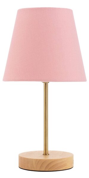 Pauleen Woody Rose da tavolo con tessuto rosa