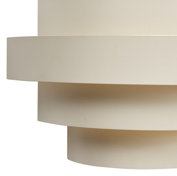 Lampada da parete moderna beige con LED dimmerabile a 3 livelli - Lines