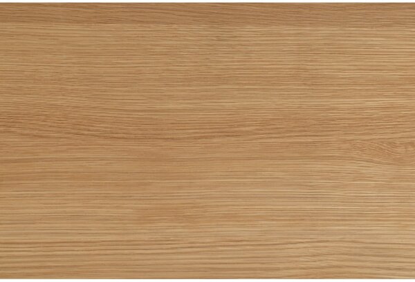 Tavolino rotondo nero e naturale con piano in rovere ø 45 cm Soli - Actona