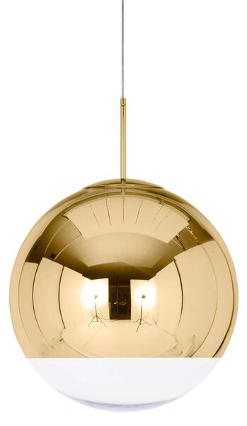 Tom Dixon Mirror Ball LED sospensione Ø 50 cm oro