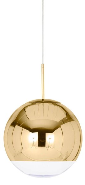 Tom Dixon Mirror Ball LED sospensione Ø 40 cm oro