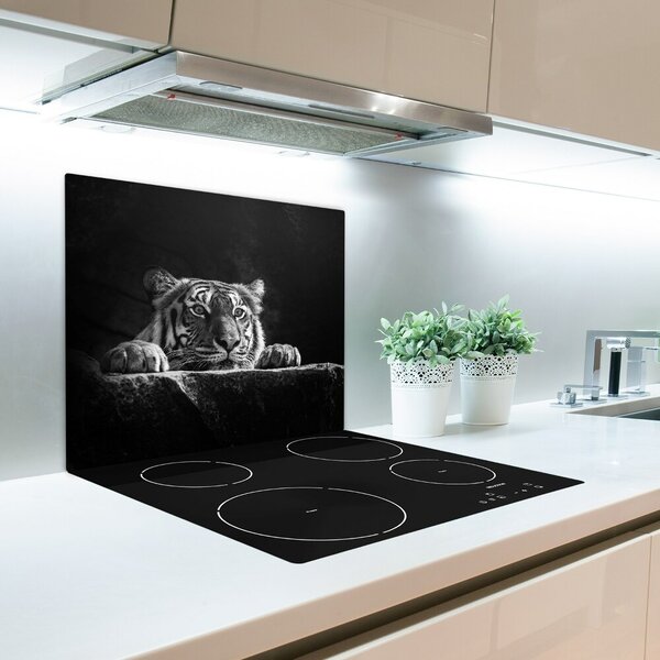 Tagliere in vetro temperato Tigre 60x52 cm