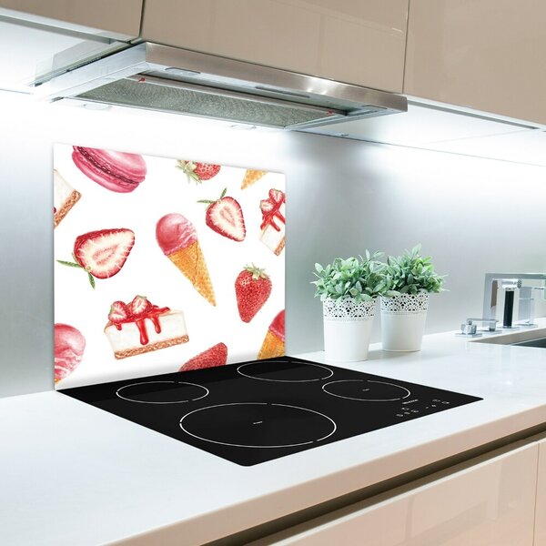 Tagliere in vetro Dolce 60x52 cm
